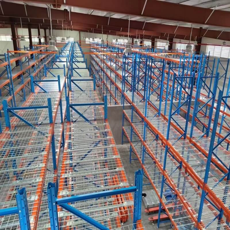 O papel das prateleiras do armazém de fábrica na fábrica
